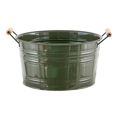 SECCHIO METALLO H.16.5 VERDE